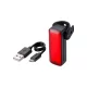 BBB Cycling kerékpáros hátsó lámpa BLS-168 Signal Pro, 250 lumen, 5 mód, USB-C tölthető 1050mAh akku, gumis felfogatással