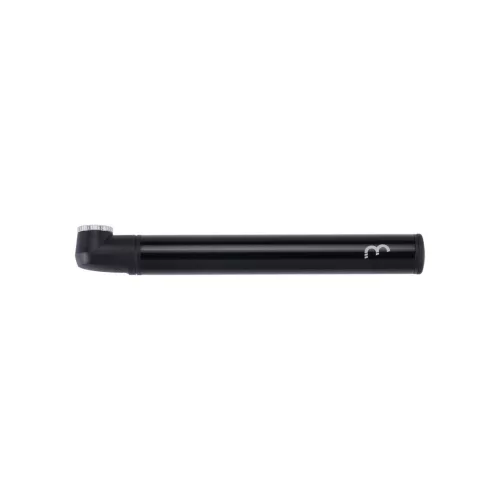 BBB Cycling kerékpáros minipumpa BMP-101 Singleshot, dupla kamrás, tubeless ready, 160 mm, max 8 bar, fekete