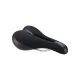 BBB Cycling kerékpáros nyereg BSD-12 MultiDensity, férfi, laza kerékpározási testtartáshoz, 170mm széles, fekete