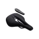 BBB Cycling kerékpáros nyereg BSD-172 Echelon Pro, unisex, sportos kerékpározási testtartáshoz, 145mm széles, fekete