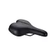 BBB Cycling kerékpáros nyereg BSD-92 Meander Active, unisex, aktív kerékpározási testtartáshoz, 185mm széles, fekete