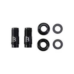 BBB Cycling kerékpáros szelep átalakító BTI-165 CoreCap, alu, auto szelep, prestára, 2db, fekete