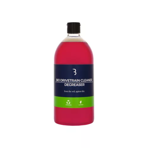 BBB Cycling kerékpáros szerszám - tisztító és zsírtalanító folyadék BTL-250 BioDrivetrain Cleaner, kazetta és lánctisztító, biológiailag lebomlik, 1 liter