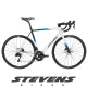 Stevens országúti kerékpár Izoard 105 Di2 58 carrara white blue