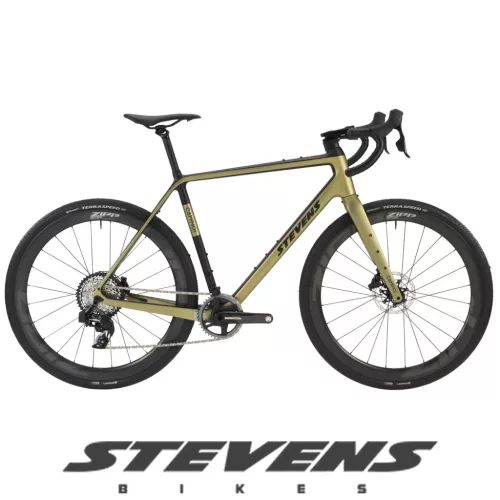 Stevens gravel-cyclocross kerékpár Camino AXS 54 light olive