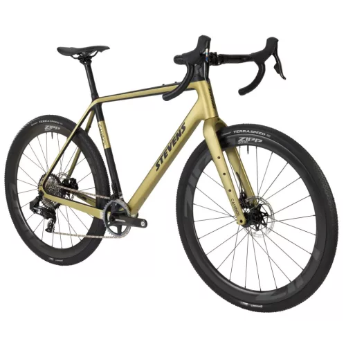 Stevens gravel-cyclocross kerékpár Camino AXS 54 light olive