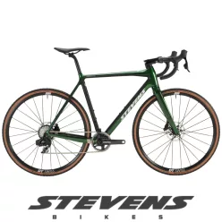 Stevens gravel-cyclocross kerékpár Super Prestige Force eTap AXS 54 forest green black