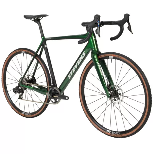 Stevens gravel-cyclocross kerékpár Super Prestige Force eTap AXS 54 forest green black
