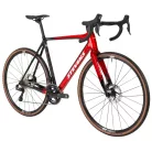 Stevens gravel-cyclocross kerékpár Super Prestige Di2 54 chrome red black