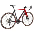 Stevens gravel-cyclocross kerékpár Super Prestige Di2 54 chrome red black