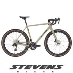 Stevens gravel-cyclocross kerékpár Camino Pro Di2 56 light khaki