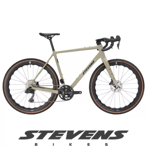 Stevens gravel-cyclocross kerékpár Camino Pro Di2 48 light khaki