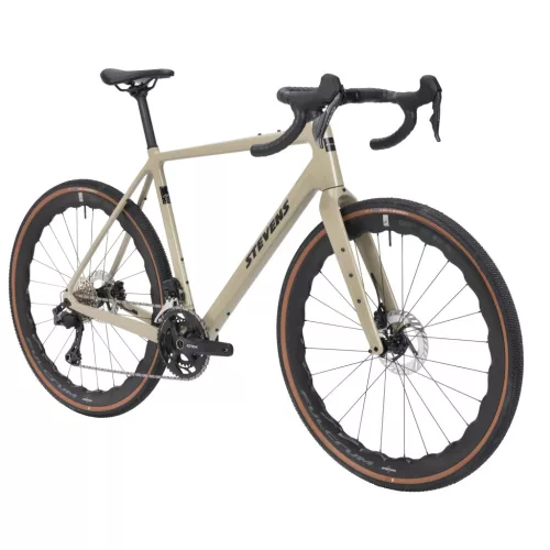 Stevens gravel-cyclocross kerékpár Camino Pro Di2 48 light khaki
