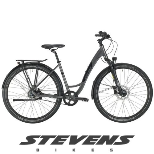 Stevens városi kerékpár Boulevard Luxe unisex F56 city silver