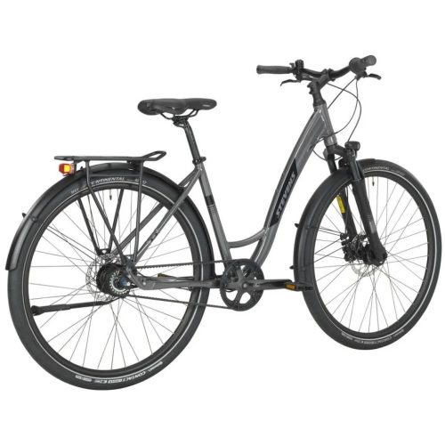 Stevens városi kerékpár Boulevard Luxe unisex F56 city silver