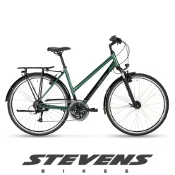 Stevens trekking kerékpár Albis női L46 electric blue green