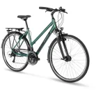Stevens trekking kerékpár Albis női L46 electric blue green