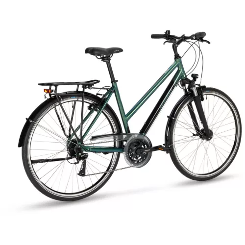 Stevens trekking kerékpár Albis női L46 electric blue green