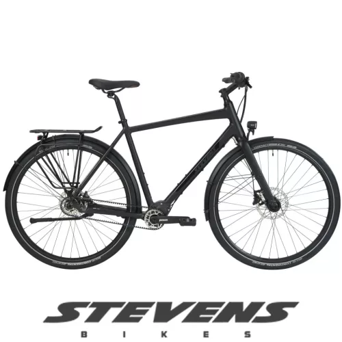 Stevens trekking kerékpár C12 férfi G52 stealth black