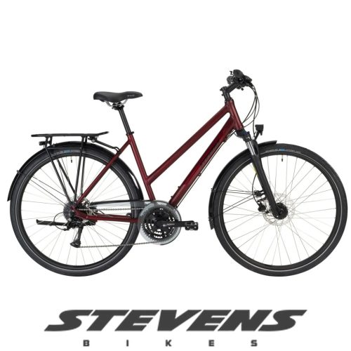 Stevens trekking kerékpár Jazz női L46 dark cherry
