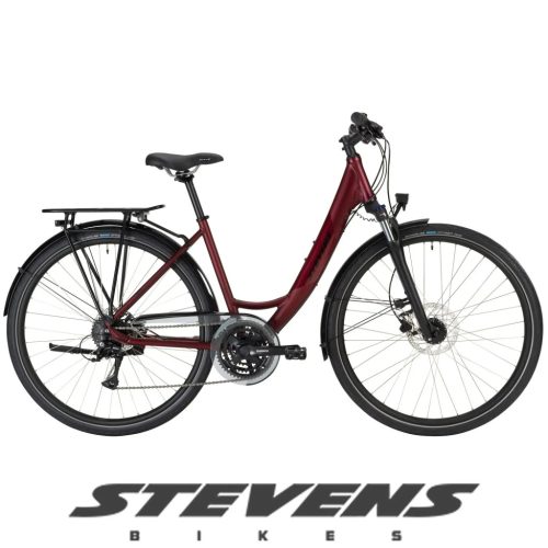 Stevens trekking kerékpár Jazz unisex F46 dark cherry