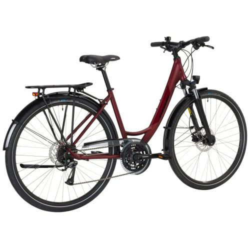 Stevens trekking kerékpár Jazz unisex F46 dark cherry