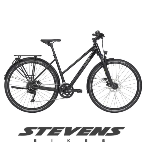 Stevens trekking kerékpár Aviolo 6.1 női L stealth black