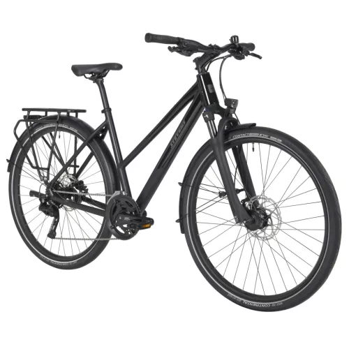 Stevens trekking kerékpár Aviolo 6.1 női L stealth black