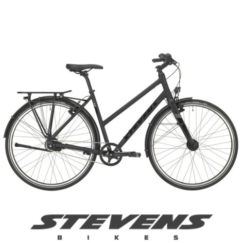 Stevens városi kerékpár City Flight női L50 stealth black