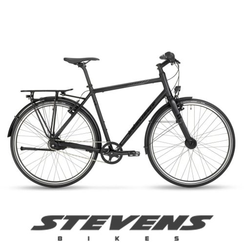 Stevens városi kerékpár City Flight férfi G55 stealth black
