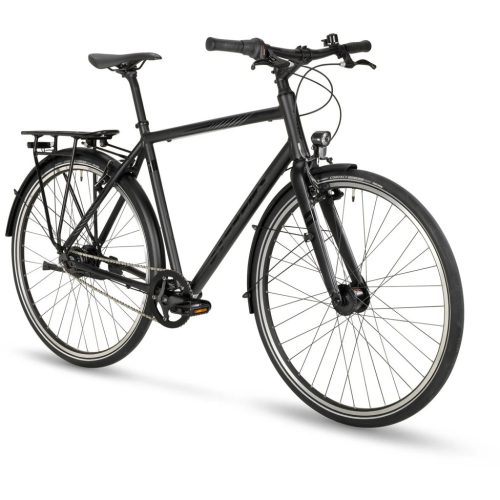 Stevens városi kerékpár City Flight férfi G55 stealth black