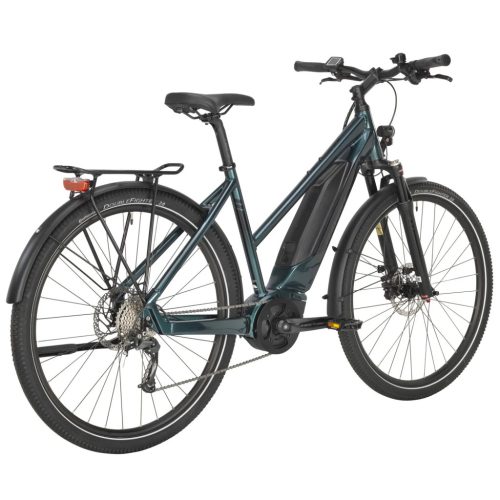 Stevens elektromos crossover kerékpár E-4X Tour női L46 glazed green