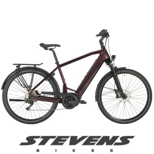 Stevens elektromos trekking kerékpár E-Triton PT6 férfi G58 maroon