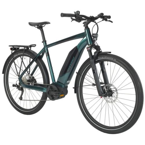 Stevens elektromos crossover kerékpár E-4X Tour férfi G48 glazed green