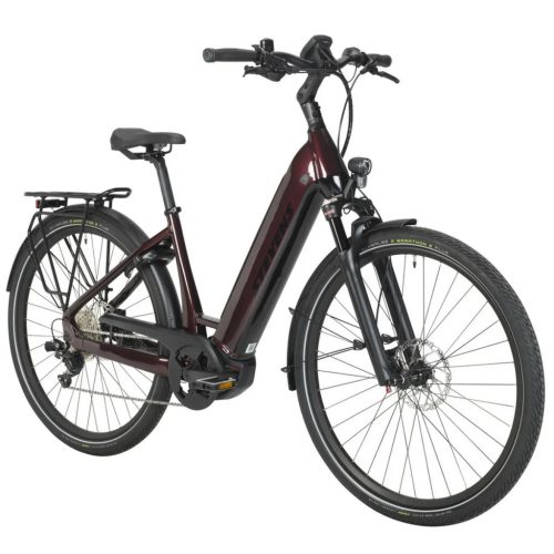 Stevens elektromos trekking kerékpár E-Triton PT6 unisex F52 maroon