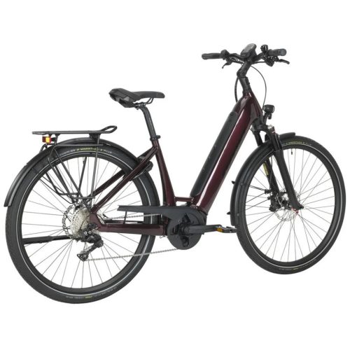 Stevens elektromos trekking kerékpár E-Triton PT6 unisex F52 maroon