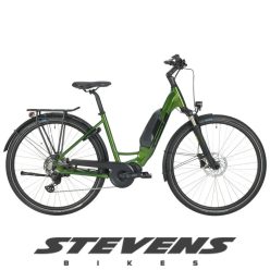 Stevens elektromos trekking kerékpár E-Bormio unisex F52 metallic green