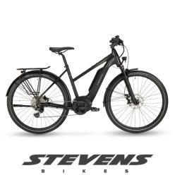 Stevens elektromos crossover kerékpár E-6X Tour női L46 stealth black
