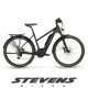 Stevens elektromos crossover kerékpár E-6X Tour női L46 stealth black