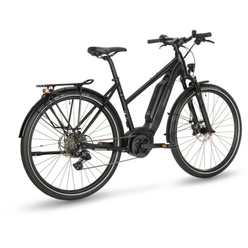 Stevens elektromos crossover kerékpár E-6X Tour női L46 stealth black