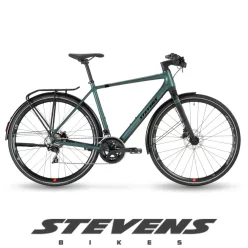 Stevens elektromos light assist városi kerékpár E-Strada 6.3.4 FEQ unisex 59 ivy green