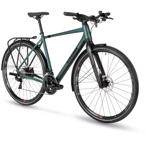 Stevens elektromos light assist városi kerékpár E-Strada 6.3.4 FEQ unisex 59 ivy green