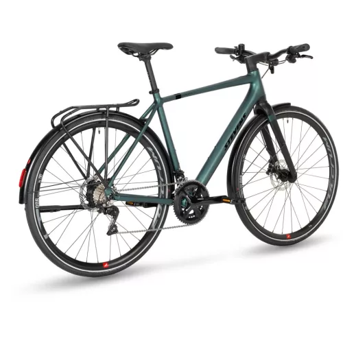 Stevens elektromos light assist városi kerékpár E-Strada 6.3.4 FEQ unisex 59 ivy green