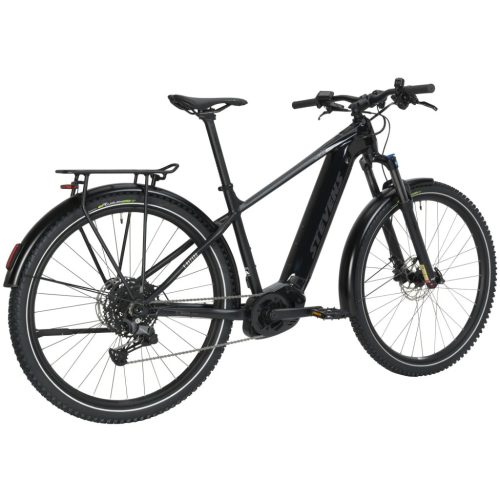 Stevens elektromos crossover MTB hardtail kerékpár E-Hazard 29" FEQ 16" stealth black