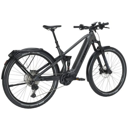 Stevens elektromos crossover MTB fully kerékpár E-Inception TR 7.6.1 FEQ 16" chrome black