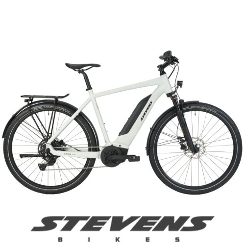 Stevens elektromos crossover kerékpár E-4X Tour férfi G48 classic grey