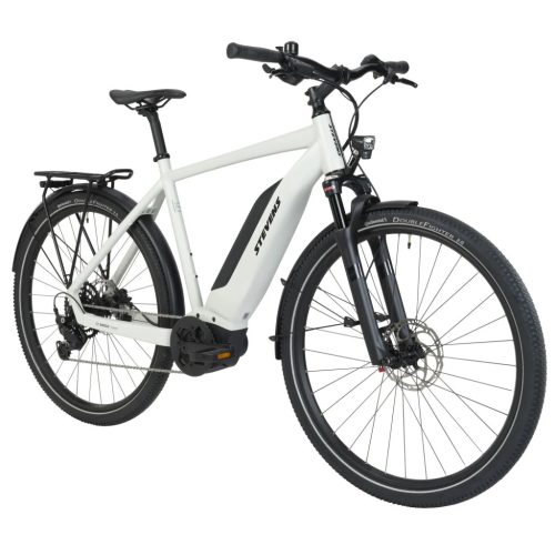 Stevens elektromos crossover kerékpár E-4X Tour férfi G48 classic grey