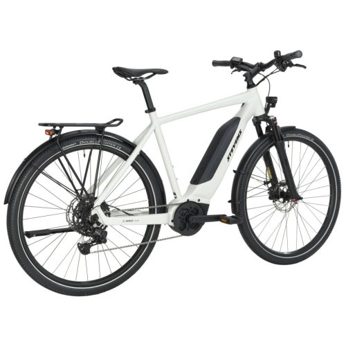 Stevens elektromos crossover kerékpár E-4X Tour férfi G48 classic grey