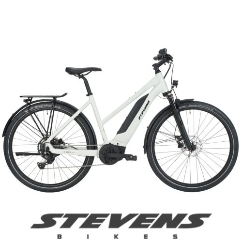 Stevens elektromos crossover kerékpár E-4X Tour női L50 classic grey