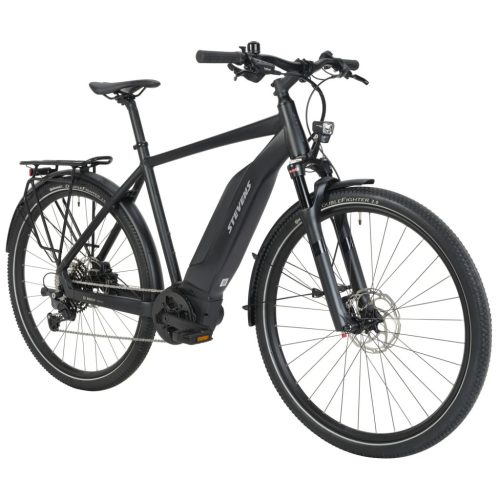 Stevens elektromos crossover kerékpár E-6X Tour férfi G58 stealth black